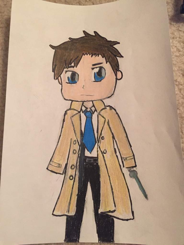 Castiel Drawing | Supernatural Amino