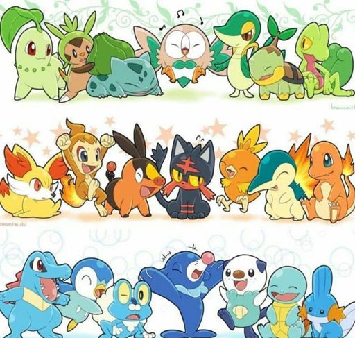 Starters Pokémon Amino