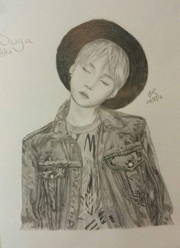 Yoongi drawing | K-Pop Amino