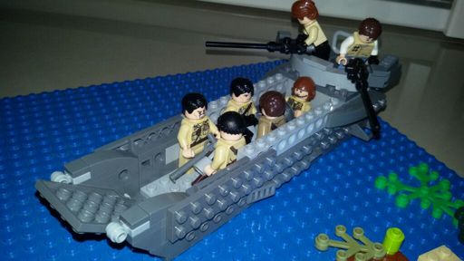 lego ww2 boats