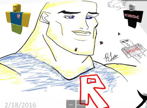 Massive Noob And Guest Drawing Free Draw Roblox Amino