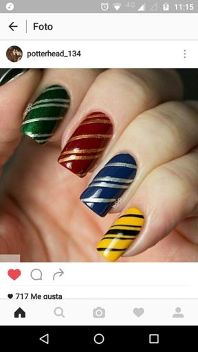 Uñas potterheads Harry Potter Español Amino