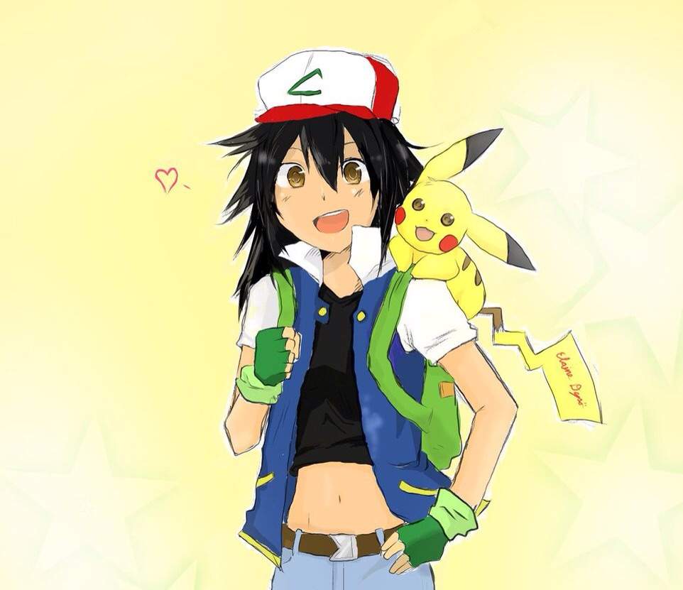 Female ash ketchum