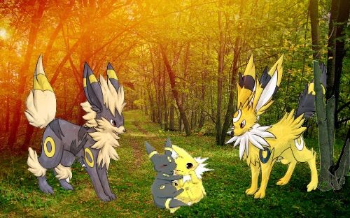 Jolteon Umbreon Fusion Edit Pokemon Go Amino