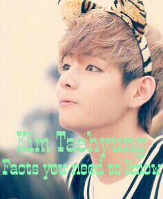 °BTS° TAEHYUNG - FACTS YOU NEED TO KNOW | ARMY's Amino