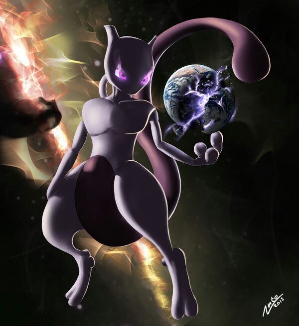 Pikachu And Mewtwo