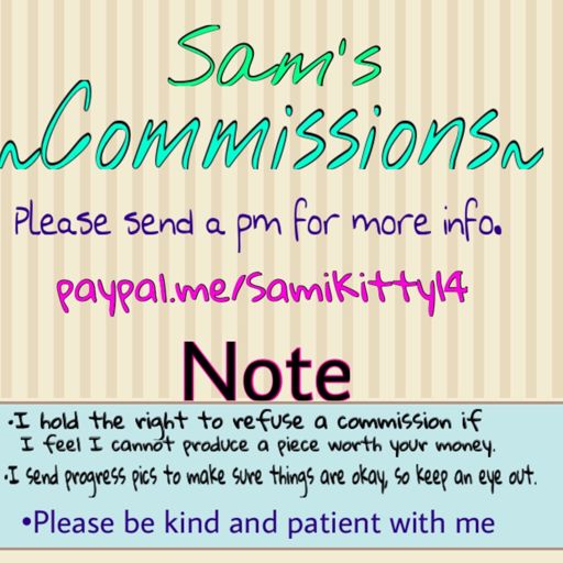 (Closed)Commissions | Wiki | Art Amino