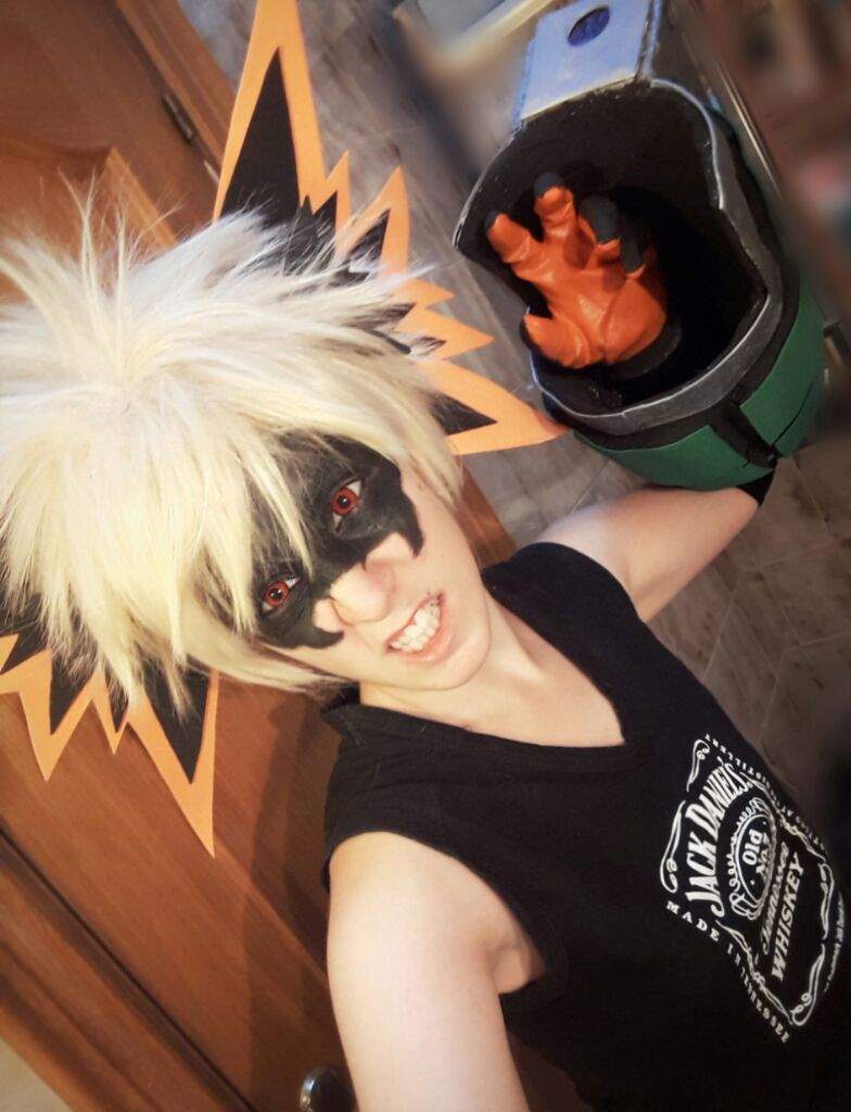 bakugou cosplay shirt