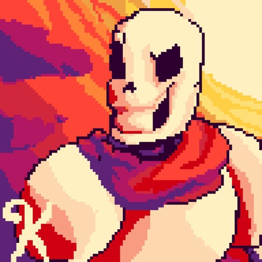 The Great Papyrus [pixel Art] Undertale Amino