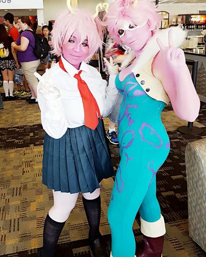 Otakon Mina Ashido Cosplay Amino