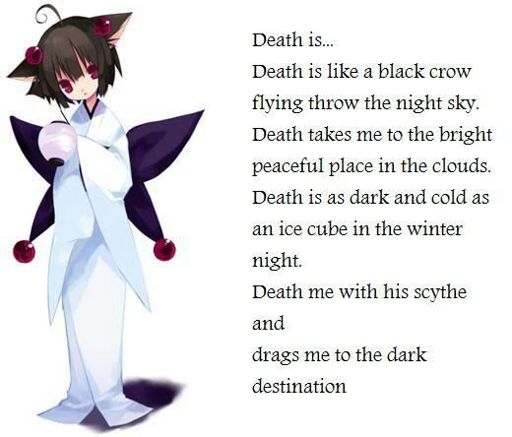 Featured image of post Anime Poems About Death Ranked poetry on anime by famous modern poets