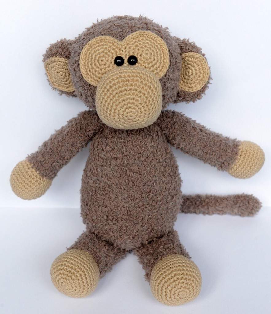 fluffy monkey toy