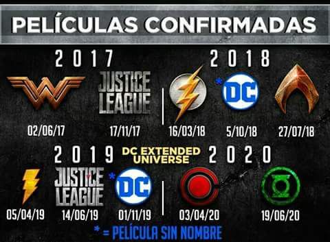 Calendario De Películas DC Cómics | •Cómics• Amino