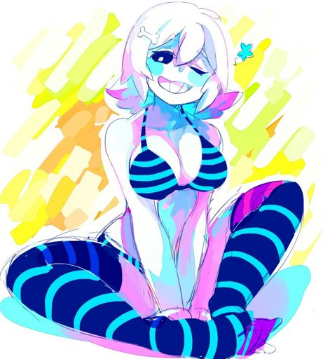 Sans girl Wiki Undertale Español Amino