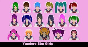 all yandere simulator characters names