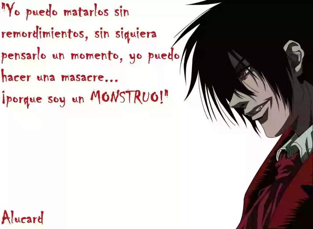 Frases Hellsing Wiki Anime Amino