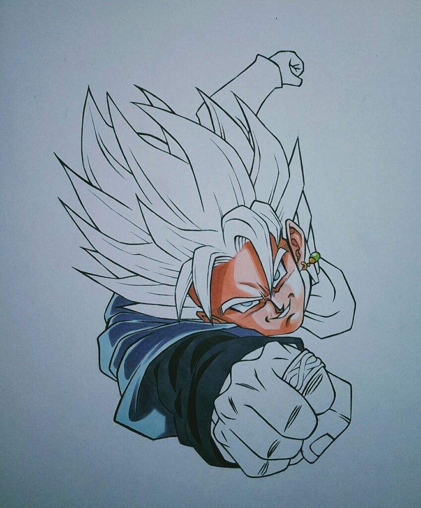 Goku Black Super Saiyan Rose drawing! | Anime Amino