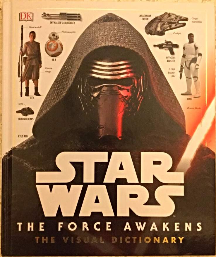 star wars force awakens book front and back cover