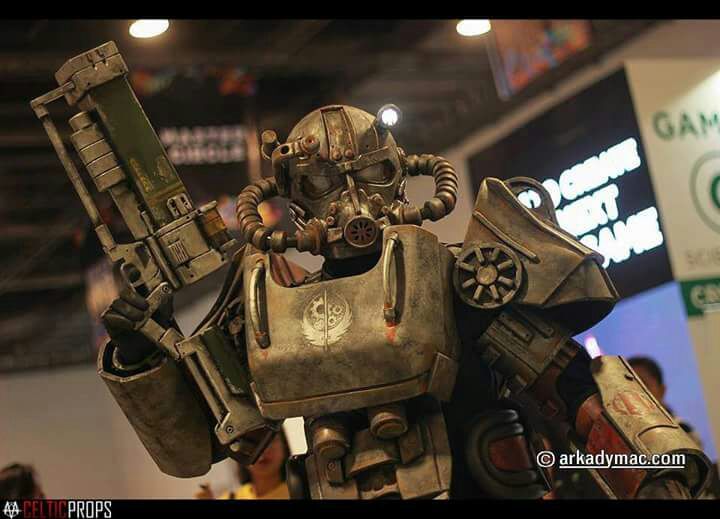 T60 Power Armor Brotherhood Of Steel Cosplay Amino