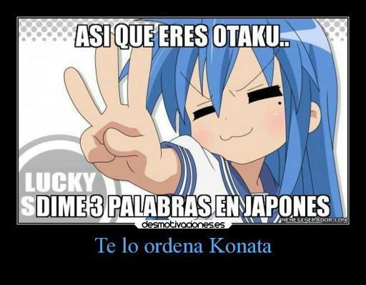 Si Eres Otaku Dime 3 Palabras En Japones •anime• Amino