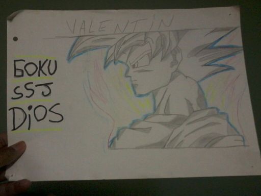 Goku ssj dios DRAGON BALL ESPAÑOL Amino