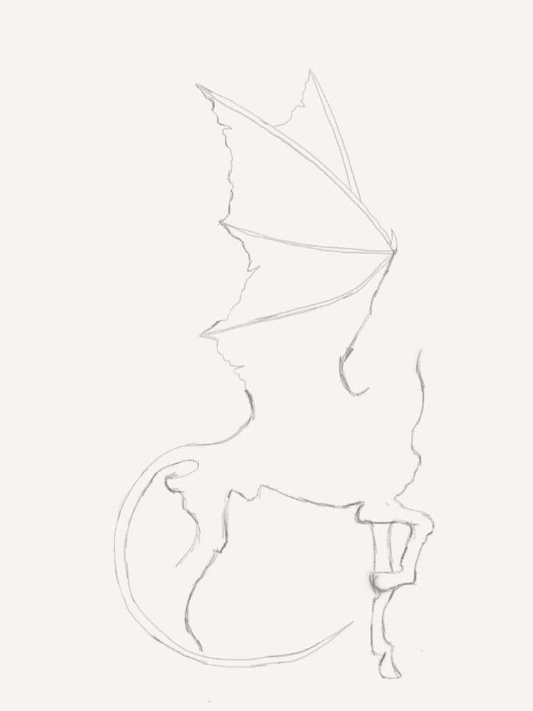 My Thestral Drawing | Harry Potter Amino