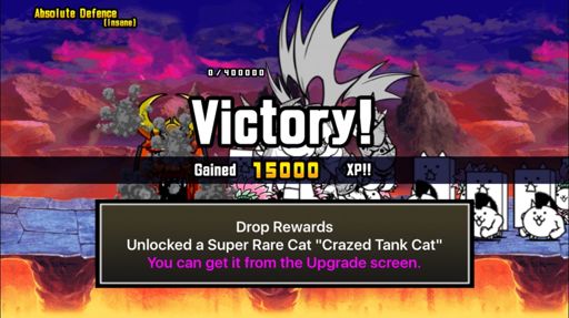 battle cats how to beat the crazed tank