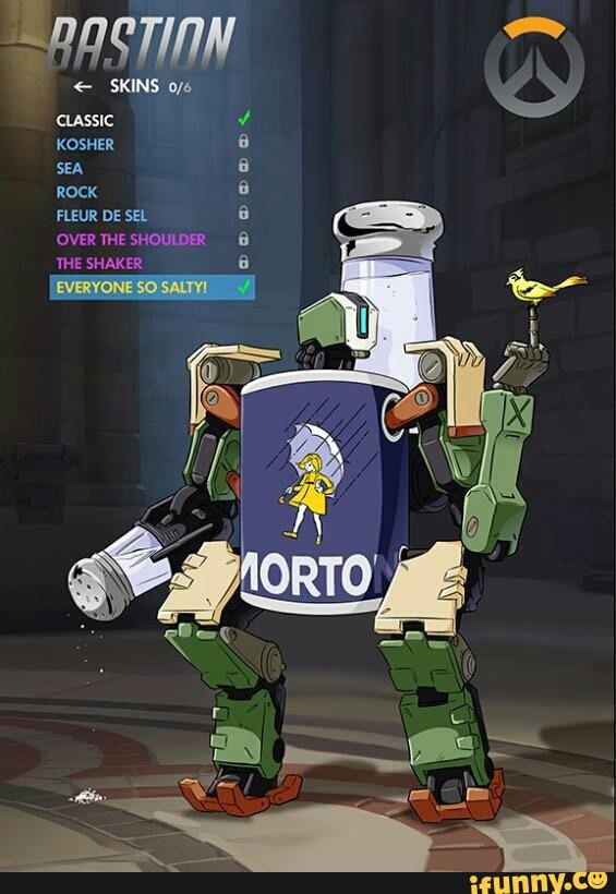 Bastion Memes Overwatch Amino