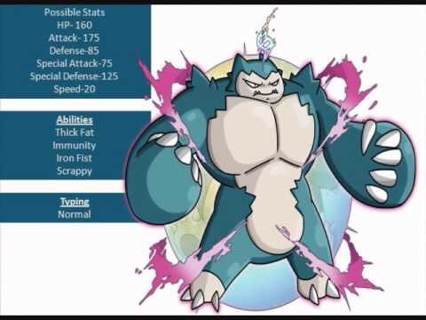 mega evolution snorlax