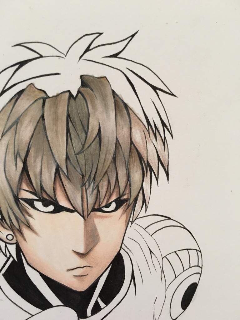 Drawing Genos 🔥 | Anime Amino