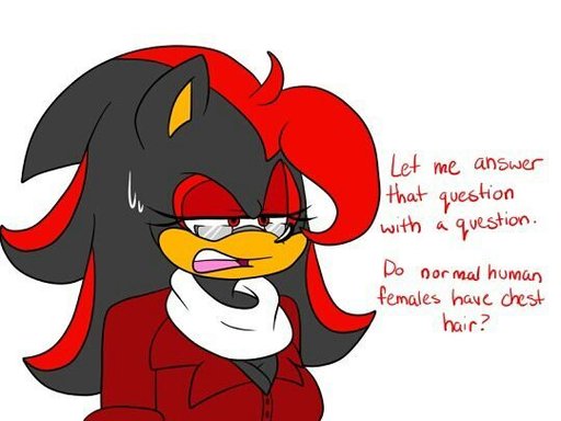shadow the hedgehog as a girl