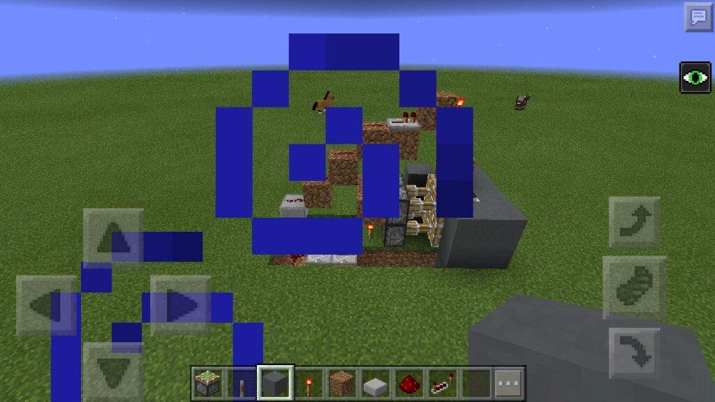 Tutorial How To Make A Simple Hidden Door Mcpe Minecraft Amino