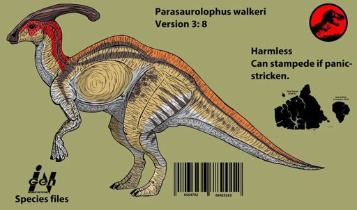 Parasaurolophus Jurassic Park Amino Amino