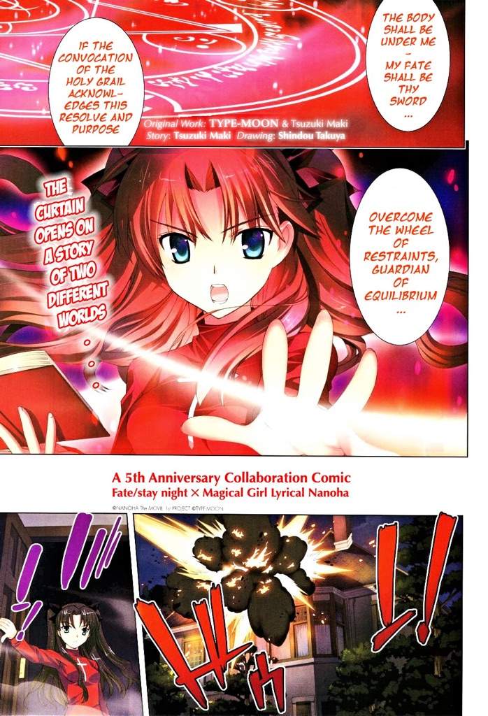 Fate Stay Night X Magical Girl Lyra Nole Anime Amino