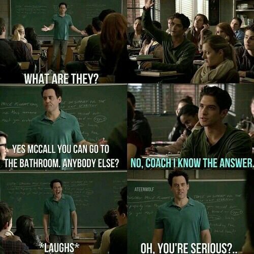 Coach Moments Teen Wolf Amino