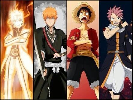 Which Anime Do You Like From The Big 4?? | Anime Amino
