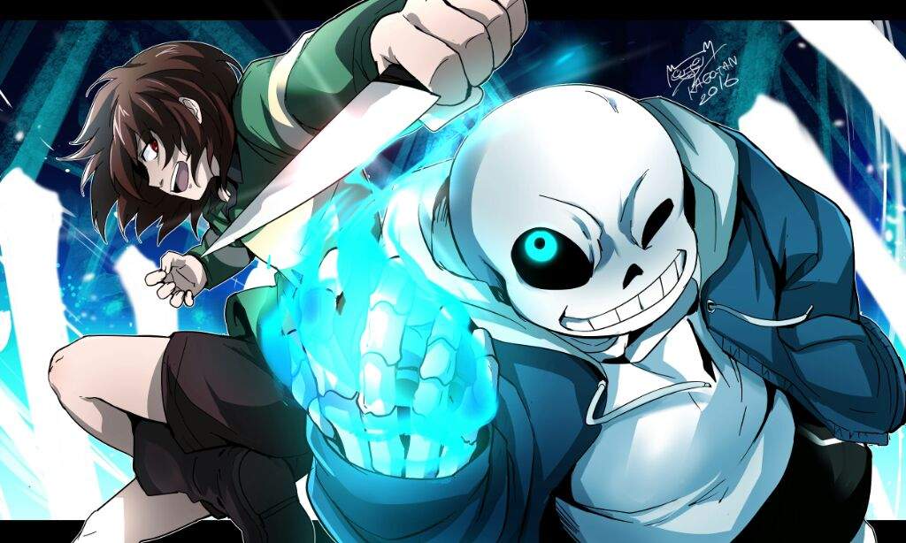 Sans Vs Chara Fight Undertale Amino 8820