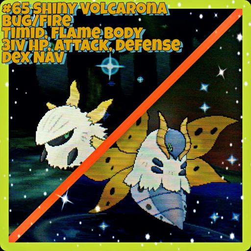 65 Shiny Volcarona Pokémon Amino