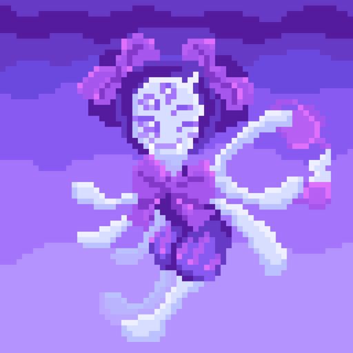 Muffet Pixel Art Undertale Amino 