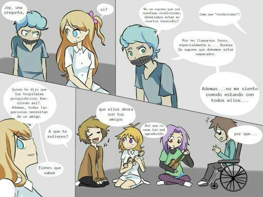 Fnafhs Sick Comic Fnafhs Personajes Amino