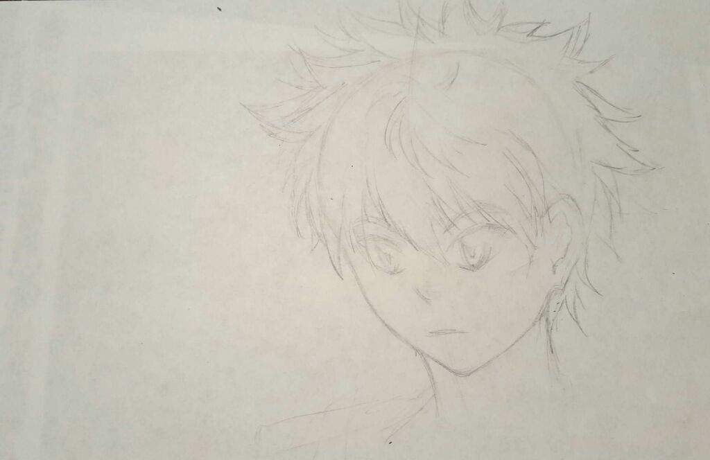 Killua Zoldyck Drawing Tutorial | Anime Amino