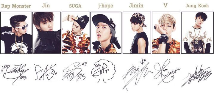 BTS Firmas K Pop Amino