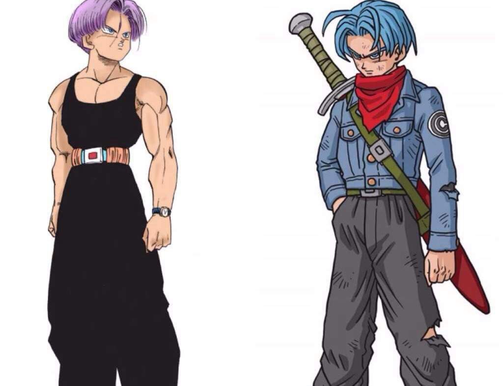 Dragon Ball: Trunks Hair Color Explanation - wide 8