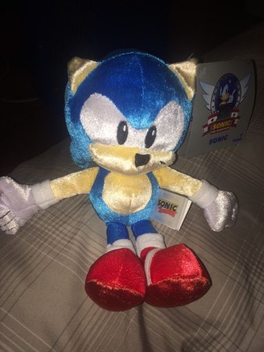 sonic the hedgehog 25th anniversary plush