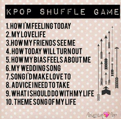 Kpop Song Shuffle Game K Pop Amino