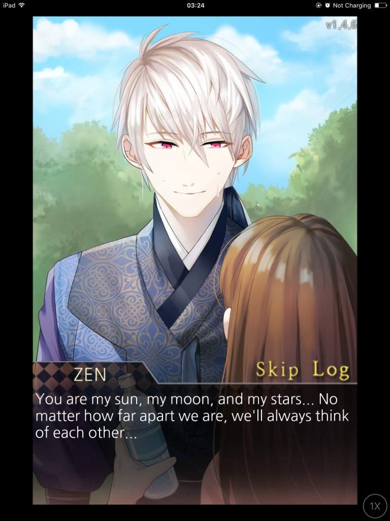 zen mystic messenger texts