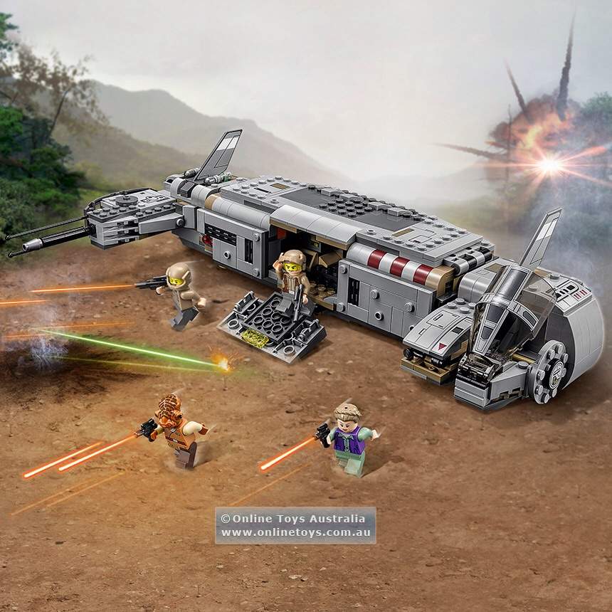 rebel troop transport lego