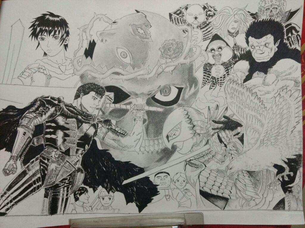 Berserk Collage - Drawing And Meaning Behind It | Anime Amino