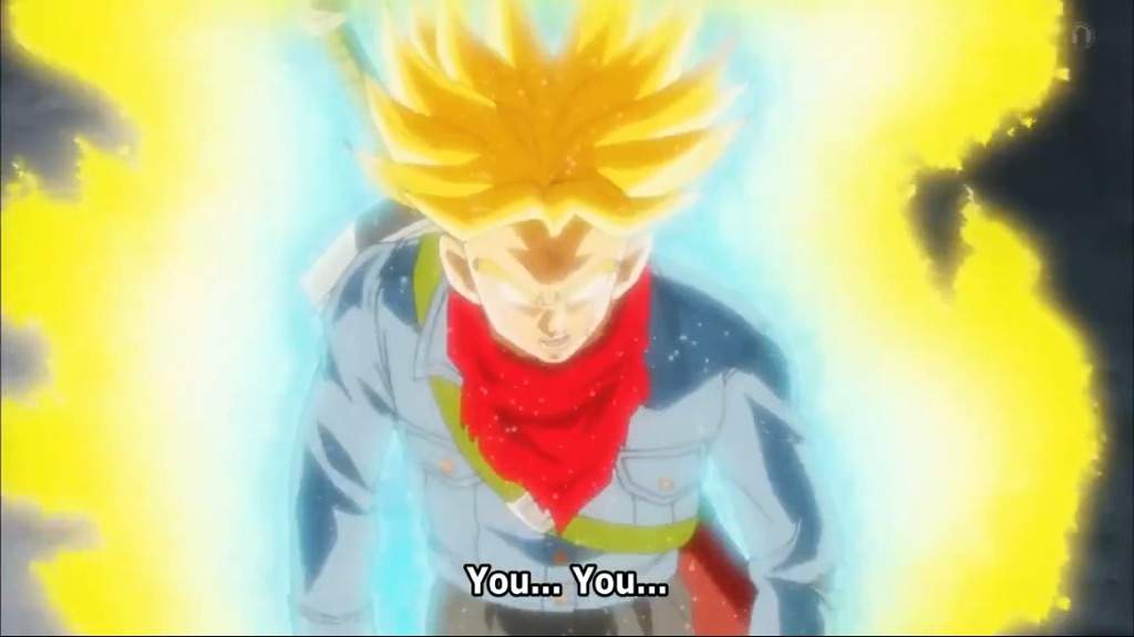 trunks false super saiyan blue