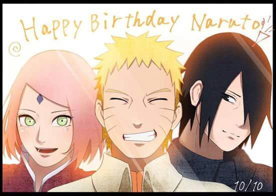 Feliz Cumpleaños Naruto Uzumaki 😍😍 •anime• Amino 